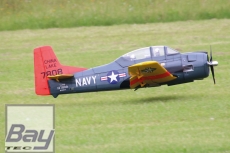 Seagull Models T-28 Trojan 82.5" ARF Warbird Grau/Gelb - 2095mm