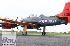 Seagull Models T-28 Trojan 82.5" ARF Warbird Grau/Gelb - 2095mm