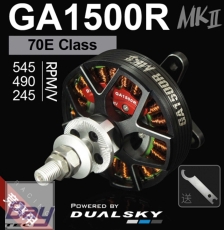 DUALSKY XMotor GA1500R.9 MKII 545 K/V Brushless Motor