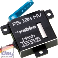 Robbe Modellsport FS 124 BB MG HV Digital Flächen Servo Abmessungs-kompatibel X10 Mini, mit Softstart