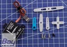Robbe Modellsport FS 124 BB MG HV Digital Flächen Servo Abmessungs-kompatibel X10 Mini, mit Softstart