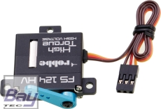 Robbe Modellsport FS 124 BB MG HV Digital Flächen Servo Abmessungs-kompatibel X10 Mini, mit Softstart