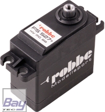 Robbe Modellsport FS 527+ BB MG HV Servo mit Teil Aluminium Gehäuse, Digital, mit Softstart, 20mm - 26,8kg - 65g