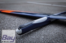 Robbe Modellsport ARGOS ARF Voll-CFK 2,75m Elektro Segler Voll-Carbon, Weiss/Blau/Neon Orange