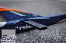 Robbe Modellsport ARGOS ARF Voll-CFK 2,75m Elektro Segler Voll-Carbon, Weiss/Blau/Neon Orange