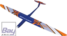 Robbe Modellsport Amplitude PNP Voll-GfK/CfK Hotliner Neon Orange/Blau, eingebaute Servos und Antrieb