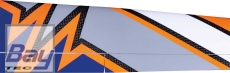 Robbe Modellsport Amplitude PNP Voll-GfK/CfK Hotliner Neon Orange/Blau, eingebaute Servos und Antrieb