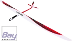Robbe Modellsport Scirocco XL 4,5m PNP+ (Weiss) Voll- Carbon Hochleistungssegler mit 4-Klappenflügel