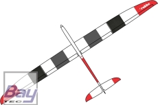 Robbe Modellsport Scirocco XL 4,5m ARF (Weiss) Voll- Carbon Hochleistungssegler mit 4-Klappenflügel