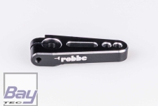 Robbe Modellsport Alu Servohebel 25Z 24mm lang, 1-arm, M3 Für 25Z Servoabtriebe mit 5,96mm Durchmesser