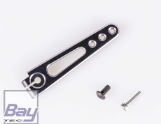 Robbe Modellsport Alu Servohebel 25Z 45mm lang, 1-arm, M3 Für 25Z Servoabtriebe mit 5,96mm Durchmesser