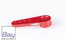 Robbe Modellsport Alu Servohebel 25Z 19mm lang, 1-arm, 1,6 mm, für 25Z Servoabtriebe mit 4,93mm Durchmesser
