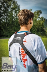 Robbe Modellsport Senderumhängeriemen ROBBE schwarz ( Kreuzgurt )