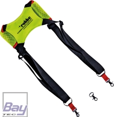 Robbe Modellsport Senderumhängeriemen ROBBE gelb/grün ( Kreuzgurt )