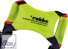 Robbe Modellsport Senderumhängeriemen ROBBE gelb/grün ( Kreuzgurt )