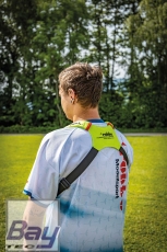 Robbe Modellsport Senderumhängeriemen ROBBE gelb/grün ( Kreuzgurt )