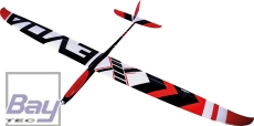 Robbe Modellsport EVOA 3.0 "X" PNP+ Voll-GfK "Elektro" HOCHLEISTUNGSSEGLER MIT 4-KLAPPENFLÜGEL