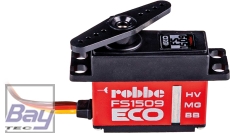Robbe FS 1509 Eco HV MG Digital Servo - 15mm - 11 Kg/cm - 0,07 sec./60° - 42g - Teil Alu Gehäuse