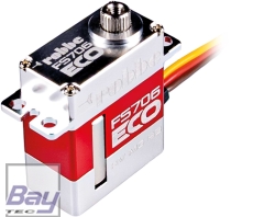 Robbe FS 706 HV MG Eco Digital Servo einbaukompatibel X12 - 12mm - 7,8kg/cm - 0,08sec./60° - Voll Alu