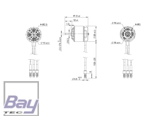 Tomcat P4001 Brushless Motor 2812 KV750