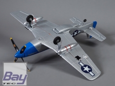 DERBEE P-51D Mustang Warbird PNP blau - 75cm