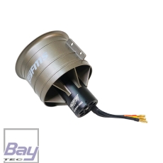 FMS 90MM Pro 12 Blatt Alu Impeller EDF mit 4075-KV1500 Inrunner Brushless Motor (8S)