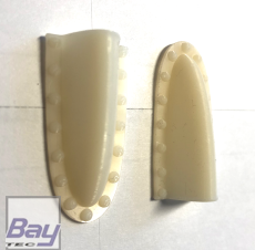 Semi Scale Servo Anlenkungsabdeckung mit Schraubenimitation 34mm - 2 Stk