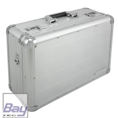 Bay-Tec RC Sender Koffer Silver universal für alle Pult und Handsender geeignet ca. 46,5 x 33 x 17,5 cm