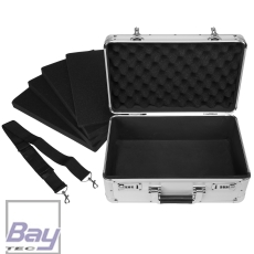 Bay-Tec RC Sender Koffer Silver universal für alle Pult und Handsender geeignet ca. 46,5 x 33 x 17,5 cm