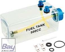 Bay-Tec Benzin Tank 500ml mit Alu-Verschluss
