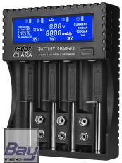 REDOX CLARA AAA / AA x4 Charger Li-ion, LiFePO4, Ni-MH/Ni-C - Ladegerät