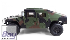 4x4 U.S. Militär Truck 1:10 Camouflage - Teilmetall - Ein technisches Meisterwerk - 16 Kanäle