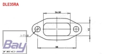 Smoke Adapter für DLE35 Motoren (und ähnliche)