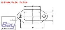 Smoke Adapter für DLE55RA DLE61 DLE120 Motoren (und ähnliche)