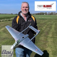 DPR Models Vampire EDF Jet Bausatz 808mm Lasercut Kit