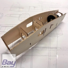 DPR Models Vampire EDF Jet Bausatz 808mm Lasercut Kit