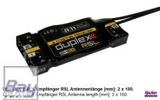 Jeti DUPLEX 2.4EX mini Empfänger R5L - 5 Kanal - volle Reichweite