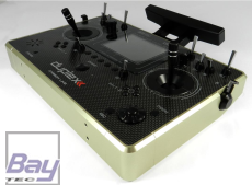Jeti Duplex 2,4EX Pultsender DC-16 II Carbon Line Light Yellow Multimode inkl. REX 10