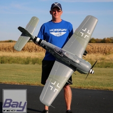 E-flite Focke-Wulf Fw 190A 1.5m Smart BNF Basic with AS3X and SAFE Select