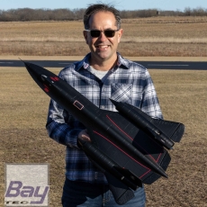 E-flite SR-71 Blackbird Twin 40mm EDF BNF Basic with AS3X and SAFE Select