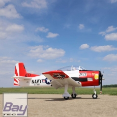 E-flite T-28 Trojan 1.2m BNF Basic with Smart