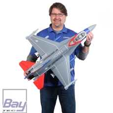 E-flite F-16 Falcon 64mm EDF BNF w/AS3X & SAFE Select