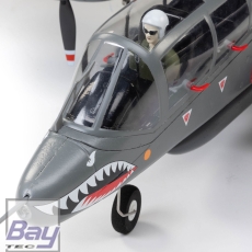 E-flite Micro OV-10 Bronco 645mm BNF Basic with AS3X and SAFE Select