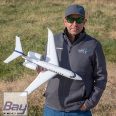 UMX Citation Longitude Twin 30mm EDF Jet BNF Basic with AS3X and SAFE Select