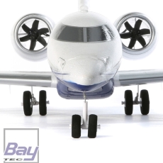 UMX Citation Longitude Twin 30mm EDF Jet BNF Basic with AS3X and SAFE Select