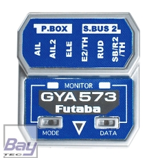 Futaba GYA573 Aero-Kreisel, 3-Axis Gyro für Flugmodelle incl. Auto recovery Mode