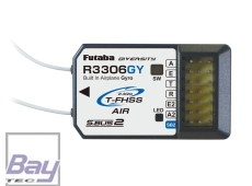 FUTABA R3306GY Empfänger 6-Kanal T-FHSS Flug mit 6-Axis Gyro