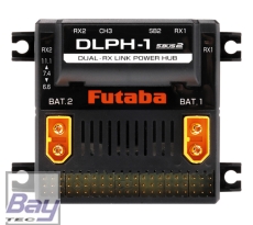 Futaba DLPH-1 Akku Weiche Dual-Link, S-Bus Decoder, Dual Battery Power Distribution System