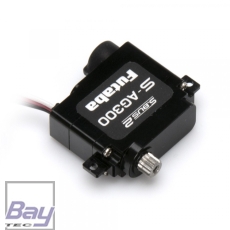 Futaba Servo S-AG300 Digital LV/HV - Extra schmales 8 mm Flächenservo für F3K Segler