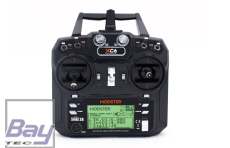 MODSTER XC6 6-Kanal Fernsteuerung inkl. MODSTER MR6 Empfänger - incl. Telemetrie